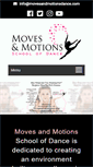 Mobile Screenshot of movesandmotionsdance.com